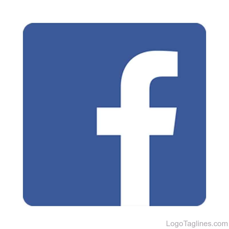 Facebook Logo and Tagline
