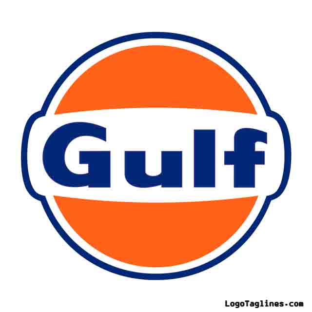 Gulf Oil Logo and Tagline Slogan Owner Headquarters