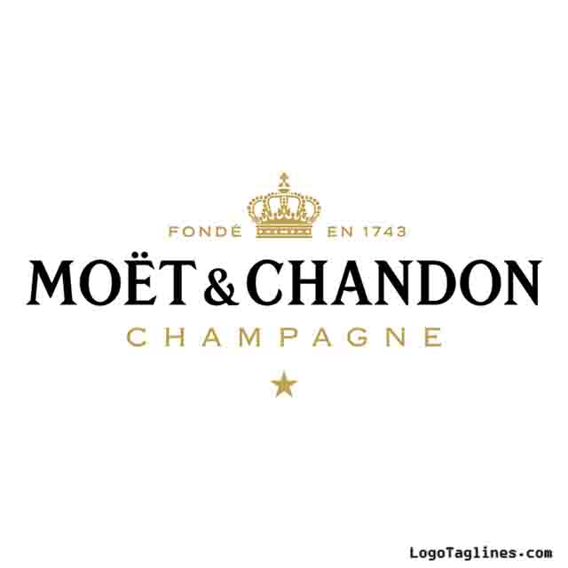 Moët & Chandon Logo and Tagline - Slogan - Founder