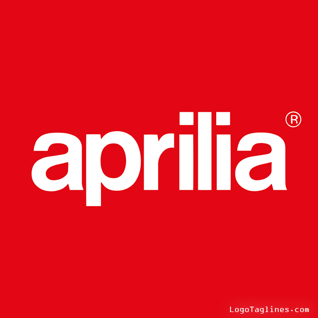 Aprilia Logo and Tagline Slogan Founder Owner Headquarters