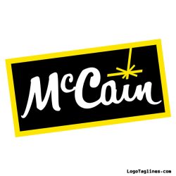 McCain Logo Tagline Slogan Founder
